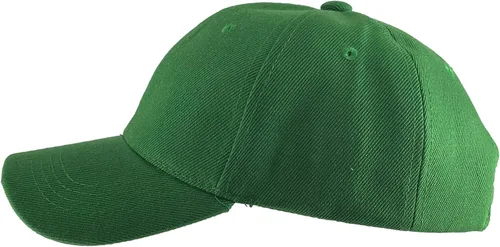Miniatura 65 de TOP HEADWEAR Sombrero de béisbol ajustable con cierre de velcro para niños en blanco