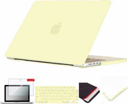 Miniatura 57 de Se7enline Funda rígida compatible con MacBook Pro 2021-2025 de 14 pulgadas para A3434 A2442 A2779 A2918 A2992 A3112 A3401 M5 M4 M3 M2 M1 y teclado