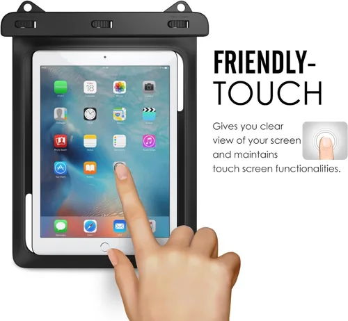 Miniatura 5 de AICase Universal iPad impermeable, bolsa seca para iPad Pro 10.5, nuevo iPad 9.7 2017/2018, iPad Pro 9.7, iPad Air/Air 2, tabletas de hasta 11.5 5