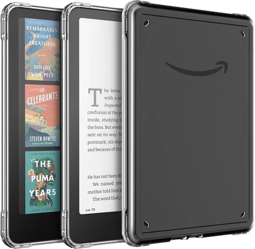 Miniatura 9 de MoKo Funda para Kindle Paperwhite de 7 pulgadas (12ª generación-2024) y Kindle Colorsoft Signature Edition 2024 ultra fina, transparente, flexible