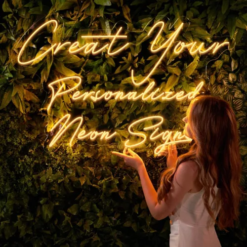 Custom Neon Signs Personalized Neon Name Sign Custom Business Logo | Waterproof LED Custom Neon Light Sign for Wedding, Business, Bedroom Wall Decor