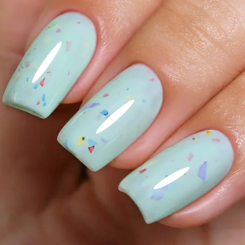 Miniatura 23 de Esmalte de Uñas en Gel con Purpurina, Esmalte de Uñas en Gel con Purpurina Rojo Sangre Brillante con Destellos, Esmalte de Uñas en Gel con Purpurina