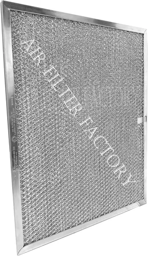 Miniatura 2 de Air Filter Factory Filtro de grasa S99010299 99010299 Reemplazo para campana extractora Broan 11-7/8" X 14-11/32" X 3/8" Filtro de grasa de malla
