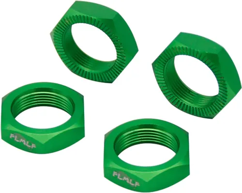 Miniatura 9 de FLMLF Juego de tuercas de rueda de aluminio 24MM rojo para 1/5 escala Hpi RV Km Baja 5b RC piezas de coche