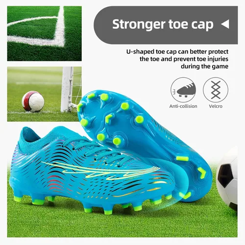 Miniatura 6 de Zapatos de fútbol para niños, zapatos de fútbol para niñas, zapatos deportivos para exteriores