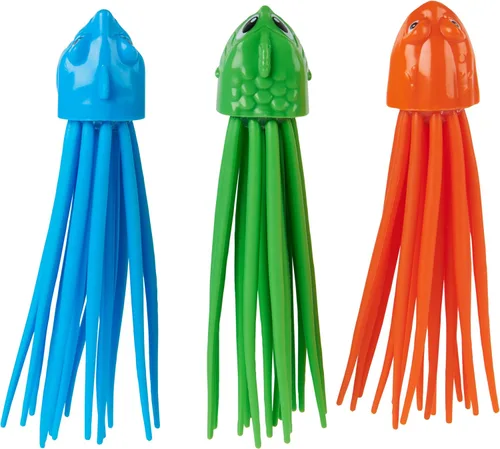 Miniatura 3 de SwimWays SquiDivers - Juguetes de buceo en piscina para niños, paquete de 3, juguetes de baño y suministros para fiestas en la piscina para niños