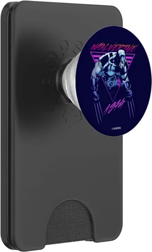Miniatura 7 de Marvel X-Men Wolverine Neon Retro Logan - PopSockets Grip and Stand for Phones and Tablets