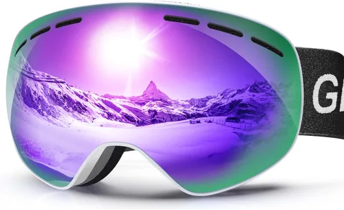 Miniatura 9 de OTG Ski Goggles PRO, Frameless 100% UV Protection Anti Fog Ski Goggles Men, Snowboard Goggles Men/Women/Adult/Youth
