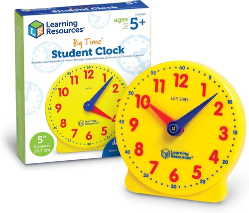 Learning Resources Big Time reloj de estudiante, 12 horas