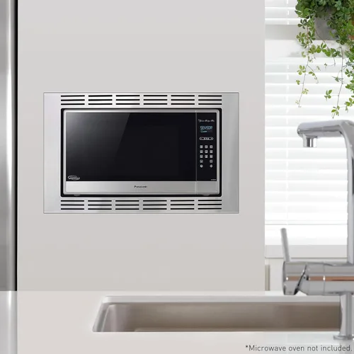 Miniatura 2 de Panasonic NN-TK932SS Kit de molduras de 30 pulgadas para hornos microondas de 2.2 pies cúbicos, acero inoxidable