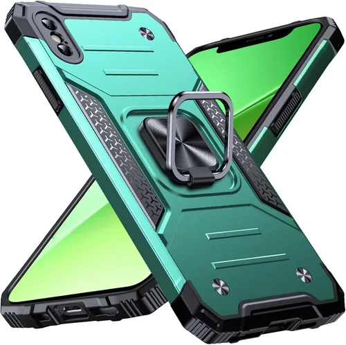 Miniatura 120 de Anqrp Funda resistente para iPhone 6/7/8/SE/SE2 con soporte de anillo mejorado y agarre, grado militar, a prueba de golpes, resistente y robusta