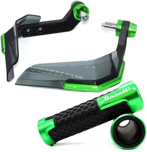 Miniatura 14 de Para Benelli BJ500 BJ250 TRK 502 TNT 300 600 trk502X protector de manillar de motocicleta protector de mano protector de parabrisas (color negro)