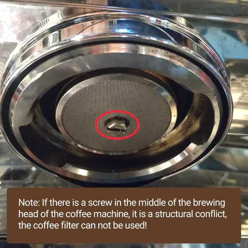 Miniatura 7 de NOTSEK Pantalla de disco de 2.126 in para Breville, pantalla de disco espresso para portafiltro con caja de almacenamiento de acrílico, reutilizable