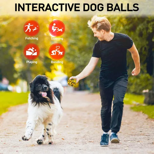 Miniatura 5 de SHARLOVY Juguetes para perros para masticadores agresivos, bolas de perro para razas grandes, juguetes masticables de cuerda de algodón resistente 6