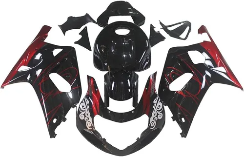 Miniatura 44 de Kit de carenado de inyección azul, negro y blanco para Suzuki GSXR600 GSX750 2006 2007 GSXR 600 GSX-R750 06 07 ABS Carenado de plástico completo