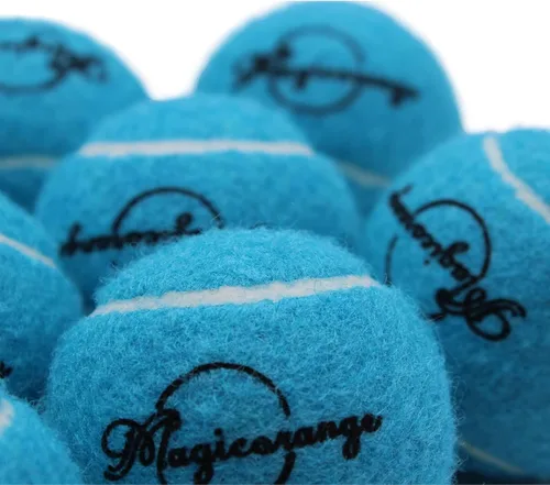 Miniatura 4 de Magicorange Pelotas de tenis, paquete de 60 pelotas de tenis de entrenamiento avanzado, pelotas de práctica, pelotas de juego para perros