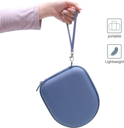 Miniatura 5 de LTGEM - Funda compatible con auriculares Sony WH-CH520 / WH-CH510, funda rígida de transporte de viaje para auriculares Sony WH-CH520 (azul)
