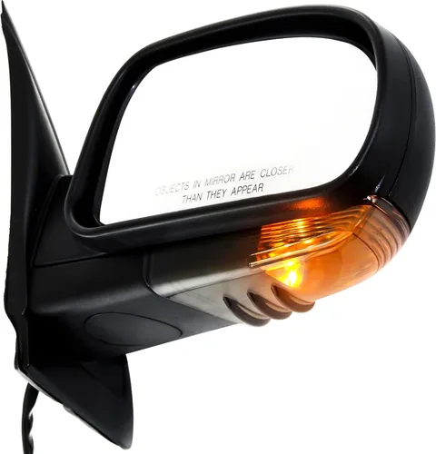 Miniatura 3 de Kool Vue - Espejo calefactable eléctrico para el lado del pasajero para Chevrolet Trailblazer GMC Envoy 2002-2009 plegado manual con luz de señal