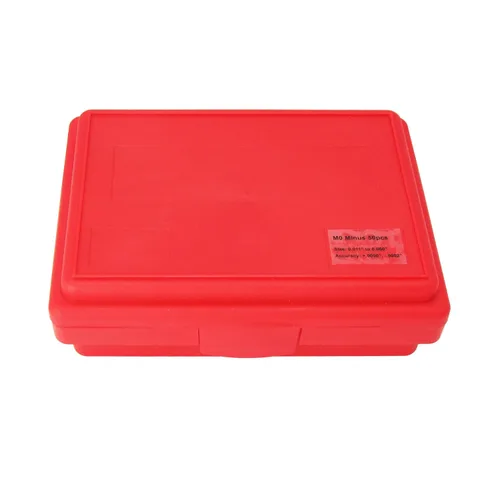 Miniatura 7 de HFS(R) Juego de Calibradores de Pasador de Acero Minus Gage M0 con Estuche de Plástico para Carpinteros y Mejoras del Hogar 0.011-0.060" 50 piezas