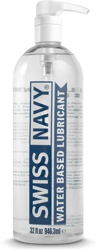 Miniatura 9 de Swiss Navy Lubricante a base de agua de alta calidad, 12 onzas, gel lubricante para hombres, mujeres y parejas, seguro para juguetes, fórmula que