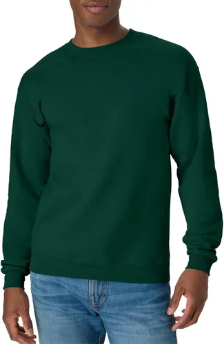 Miniatura 46 de Hanes EcoSmart - Sudadera de forro polar con cuello redondo para hombre, disponible en tallas grandes y altas, paquete de 1 o 2