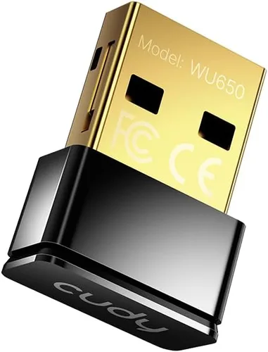 Cudy Adaptador WiFi USB AC 650Mbps para PC, dongle inalámbrico de 5 GHz/2.4 GHz, WiFi, adaptador inalámbrico USB para portátil - tamaño nano,