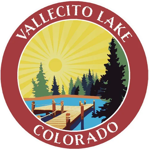 Miniatura 3 de Lake Dock - Vallecito Lake - Colorado 3.5" Ventana Coche Camión Adhesivo Adhesivo Vacaciones Aventura Tema Novedad Apliques Gris