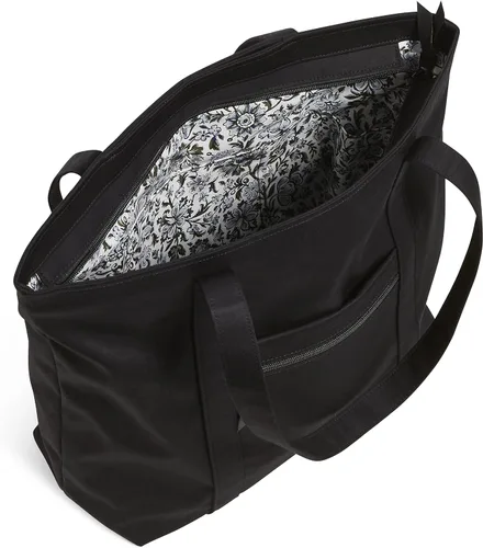 Miniatura 3 de Vera Bradley Bolso tote Vera de algodón para mujer borgoña