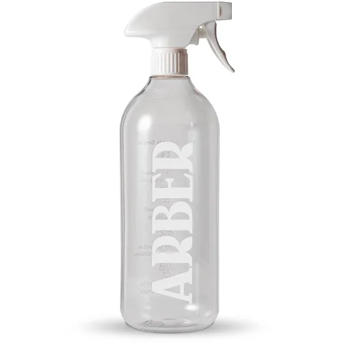 Arber - Botella pulverizadora de 32 onzas para plantas y hogar – Pulverizador de gatillo recargable translúcido con boquilla ajustable (niebla fina