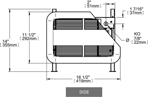 Miniatura 5 de ASK1501W Calentador de techo 1500W 120V