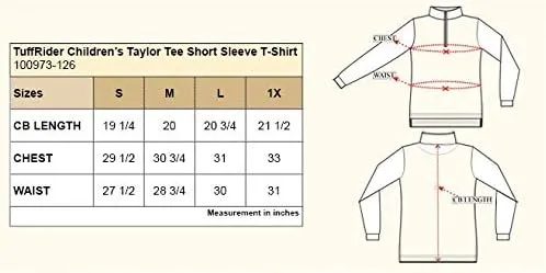 Miniatura 5 de TuffRider Camiseta de manga corta Taylor para niños