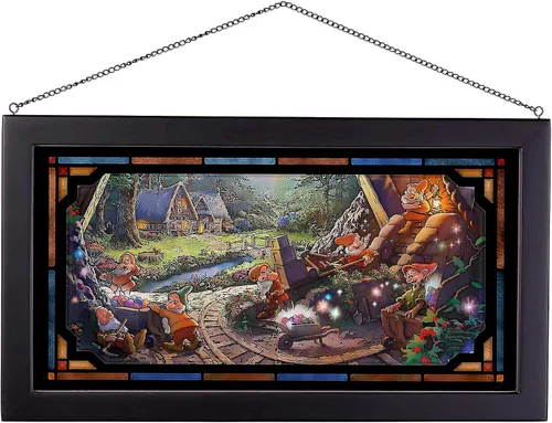 Miniatura 14 de Thomas Kinkade Studios Snow White and the Seven Dwarfs - Lienzo envuelto en galería (8 x 10 pulgadas)