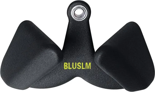 Miniatura 20 de BLUSLM LAT Pull Down Bar for Cable Machine, LAT Pulldown Attachments T-bar V-bar Cable Attachment for Gym, Back Tricep Strength Training Handle