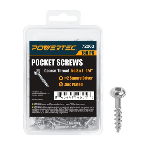 Miniatura 9 de POWERTEC Juego de collar de tope de broca, juego de 7 piezas de tapón de profundidad de broca ajustable con llave Allen, tope de brocas con marcas