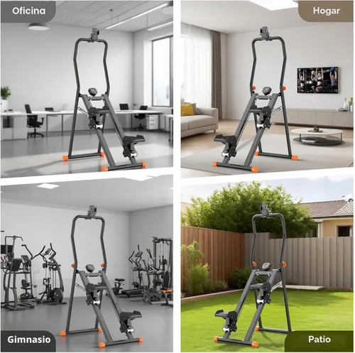 Miniatura 8 de EPHESPORT Stair Stepper for Home Gym, 2.0 Stair Climber with 3-Level Adjustable Resistance, Non-Slip Pedals, Digital Monitor & Phone Holder