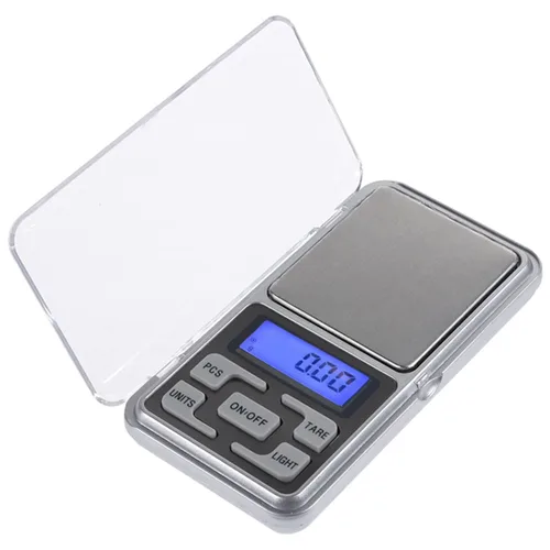 TXY Mini escala digital de alta precisión joyería peso bolsillo escala 7.05 oz-0.00 oz pantalla LCD escala electrónica cocina