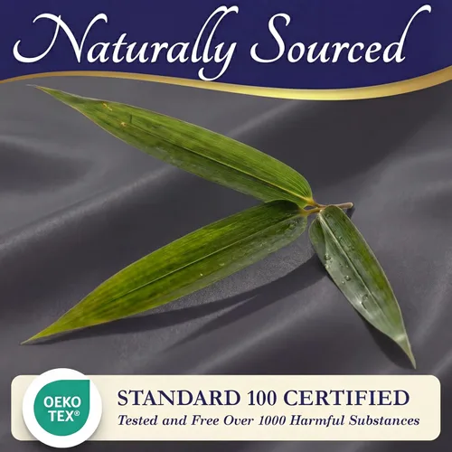 Miniatura 7 de DECOLURE 100% Viscosa derivada de bambú, juego de sábanas tamaño King de 4 piezas, lujosas sábanas naturalmente frescas, juego de cama ultra suave