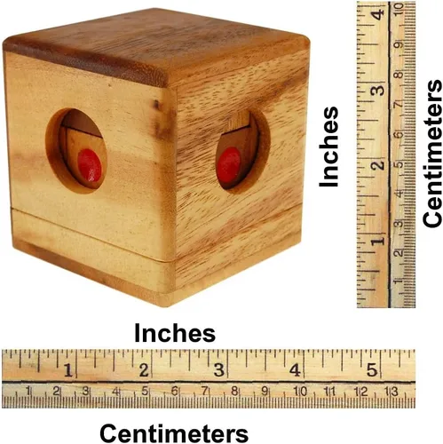 Miniatura 2 de Cubo de dados - Rompecabezas de madera 3D