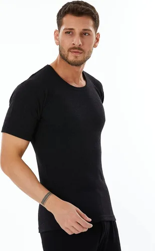 Miniatura 3 de Merino Wool Undershirt for Men 185 Lightweight Base Layer Men's Crewneck T-Shirt, 100% Merino Wool