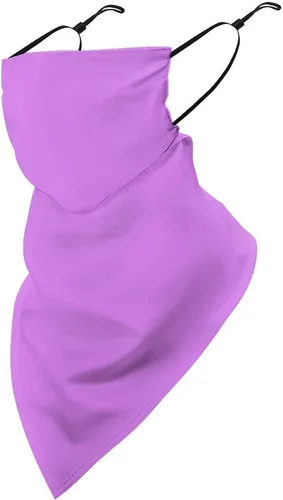 Miniatura 22 de Bufanda triangular reutilizable con cinta elástica para las orejas, protección solar UV