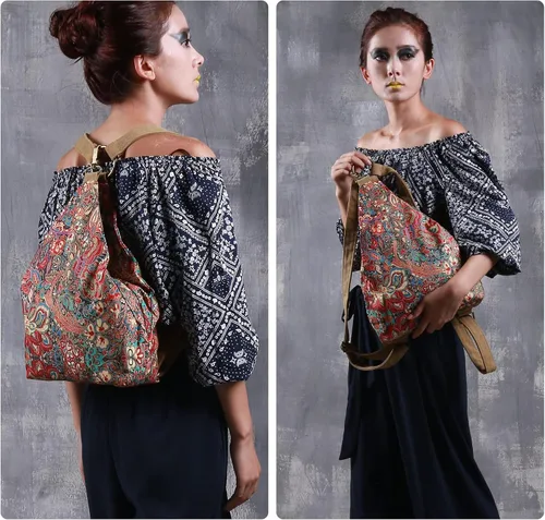 Miniatura 6 de Black Butterfly - Mochila prémium para mujer estilo bohemio casual moderna ligera y pequeña