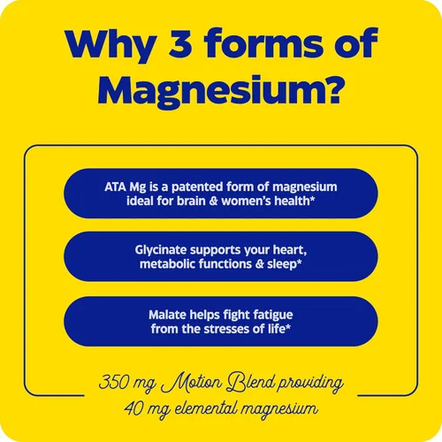 Miniatura 4 de Enzymedica Movimiento de magnesio, 60 CT
