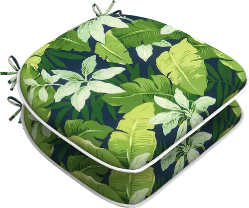 Miniatura 11 de LVTXIII - Cojines de asiento de patio de 16 pulgadas de profundidad x 17 pulgadas de ancho, cojines para sillas de exteriores, para todo tipo de gris