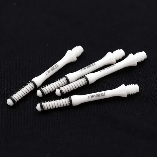 Miniatura 5 de CUESOUL TERO AK7 Slim Dart Shafts S/M/L - Muelle telescópico integrado para dardos de punta de acero y dardos de punta suave, juego de 3 piezas