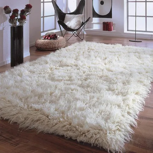 Miniatura 5 de The Best Flokati Rug Made Pelo de lana ultra afelpado de 4 pulgadas Peso grueso de 141.10 oz Excelente calidad Tamaños populares Alfombra