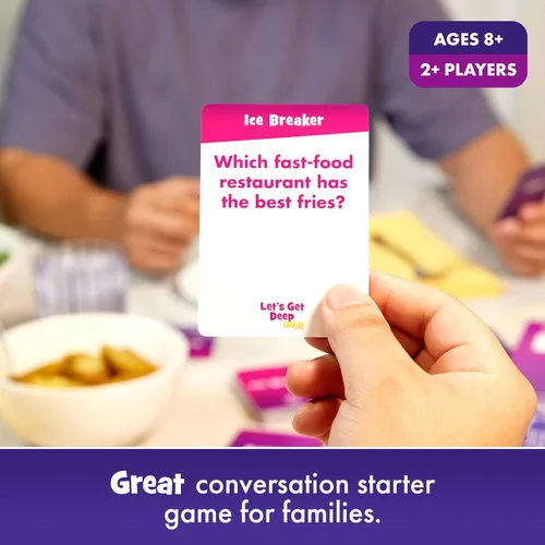 Miniatura 2 de What DO You Meme? Let's Get Deep Family Edition - Tarjetas de conversación familiar - Juegos de cartas para conocerse