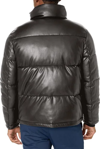 Miniatura 3 de Calvin Klein Acolchado clásico de piel sintética para hombre
