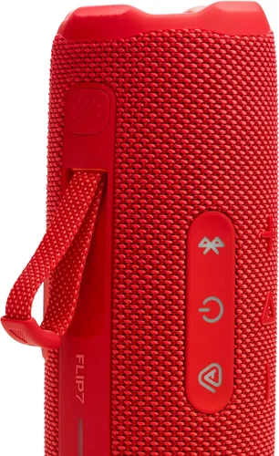 Miniatura 10 de JBL Flip 7 - Bocina portátil resistente al agua y a caídas, potente sonido JBL Pro con refuerzo de sonido AI, 16 horas de reproducción y sistema Rojo