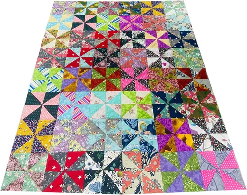 Miniatura 8 de HANPATQUI 50 unidades de 5 x 5 pulgadas, 100% algodón grueso de tela para coser y acolchar, paquetes de tela precortada cuadrada para manualidades