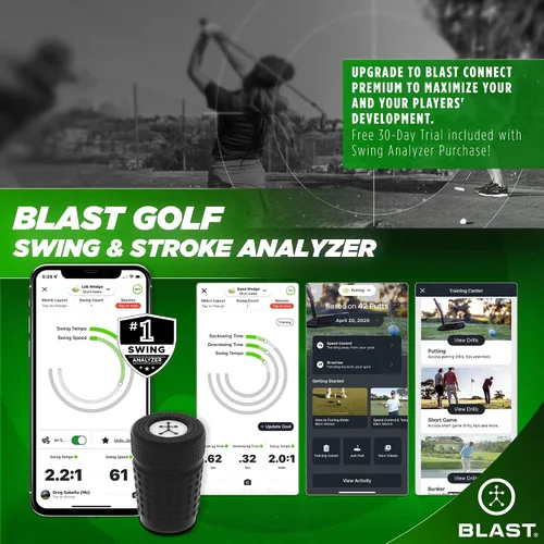 Miniatura 3 de Blast analizador de golpes de golf, diseñado por profesionales de golf